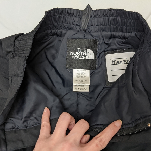 The North Face Boys Insulated Snow Pants Size S/P - Picture 10 of 11